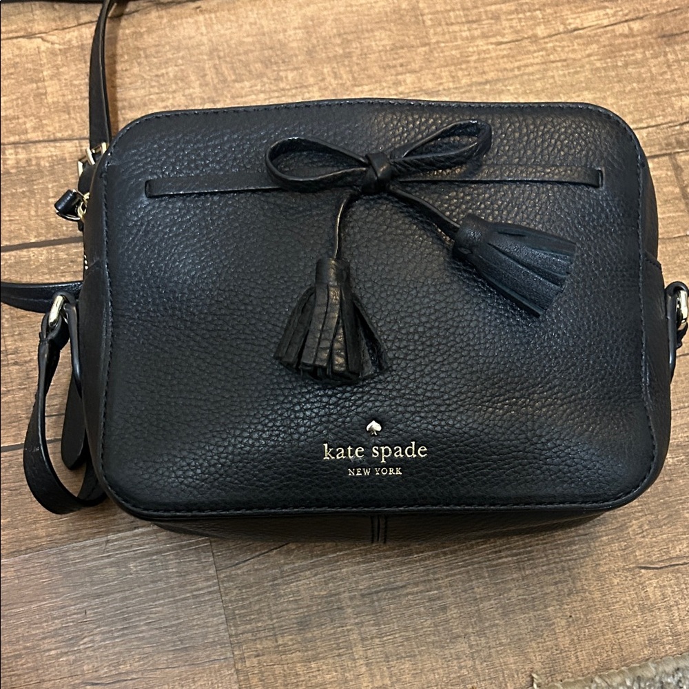Kate Spade Black Pebbled Leather Bag